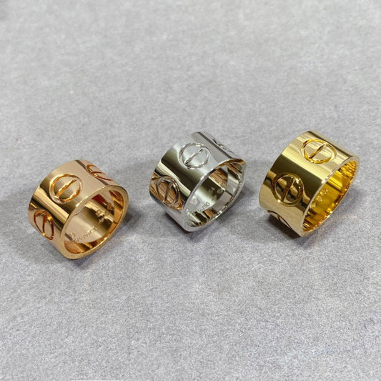 [NOBLE AURA]LOVE 11MM LARGE RING