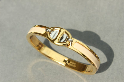 [NOBLE AURA]CLIC CHAINE GOLD BRACELET