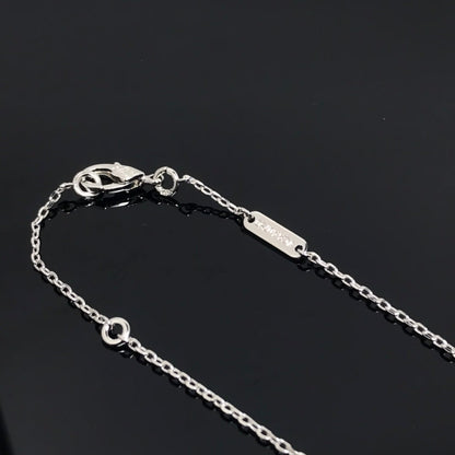 [NOBLE AURA]CLOVER PIETERSITE SILVER LONG NECKLACE