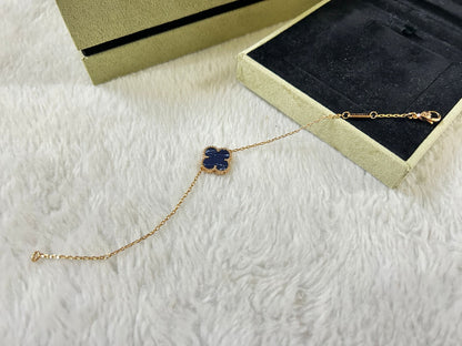 [NOBLE AURA]CLOVER 1 MOTIF PIETERSITE BRACELET