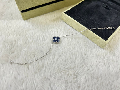 [NOBLE AURA]CLOVER 1 MOTIF PIETERSITE BRACELET