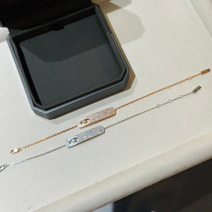 [NOBLE AURA]MOVE CLASSIQUE DIAMOND PAVED BRACELET
