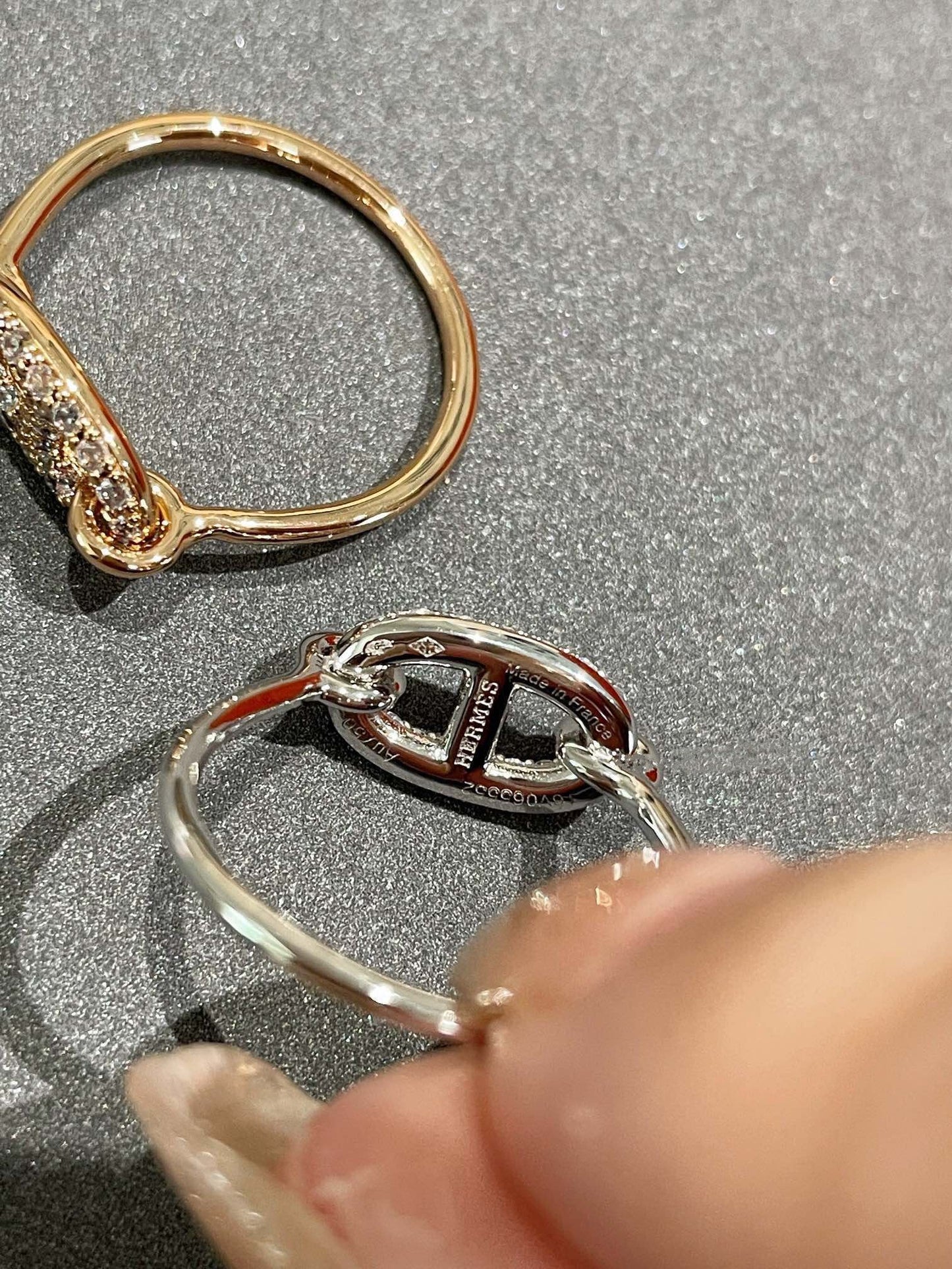 [NOBLE AURA]RONDE SMALL DIAMOND RING