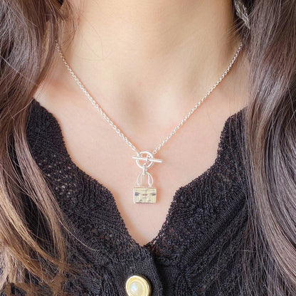 [NOBLE AURA]CONSTANCE PEDANT SILVER NECKLACE