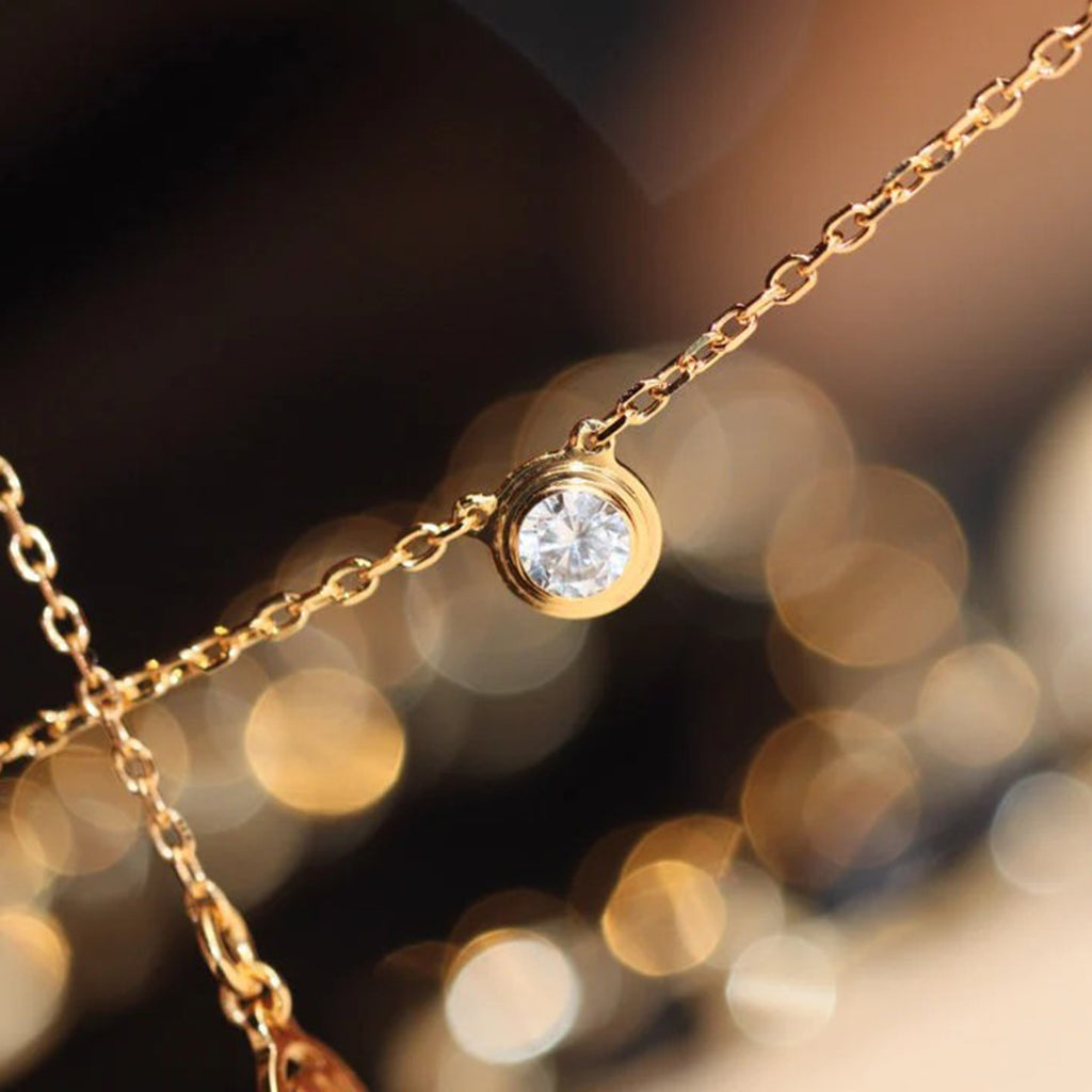 [NOBLE AURA] DAMOUR DIAMOND NECKLACE