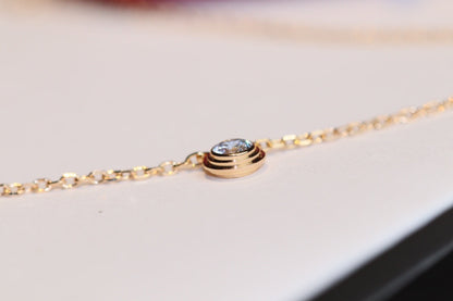 [NOBLE AURA]DAMOUR DIAMOND NECKLACE