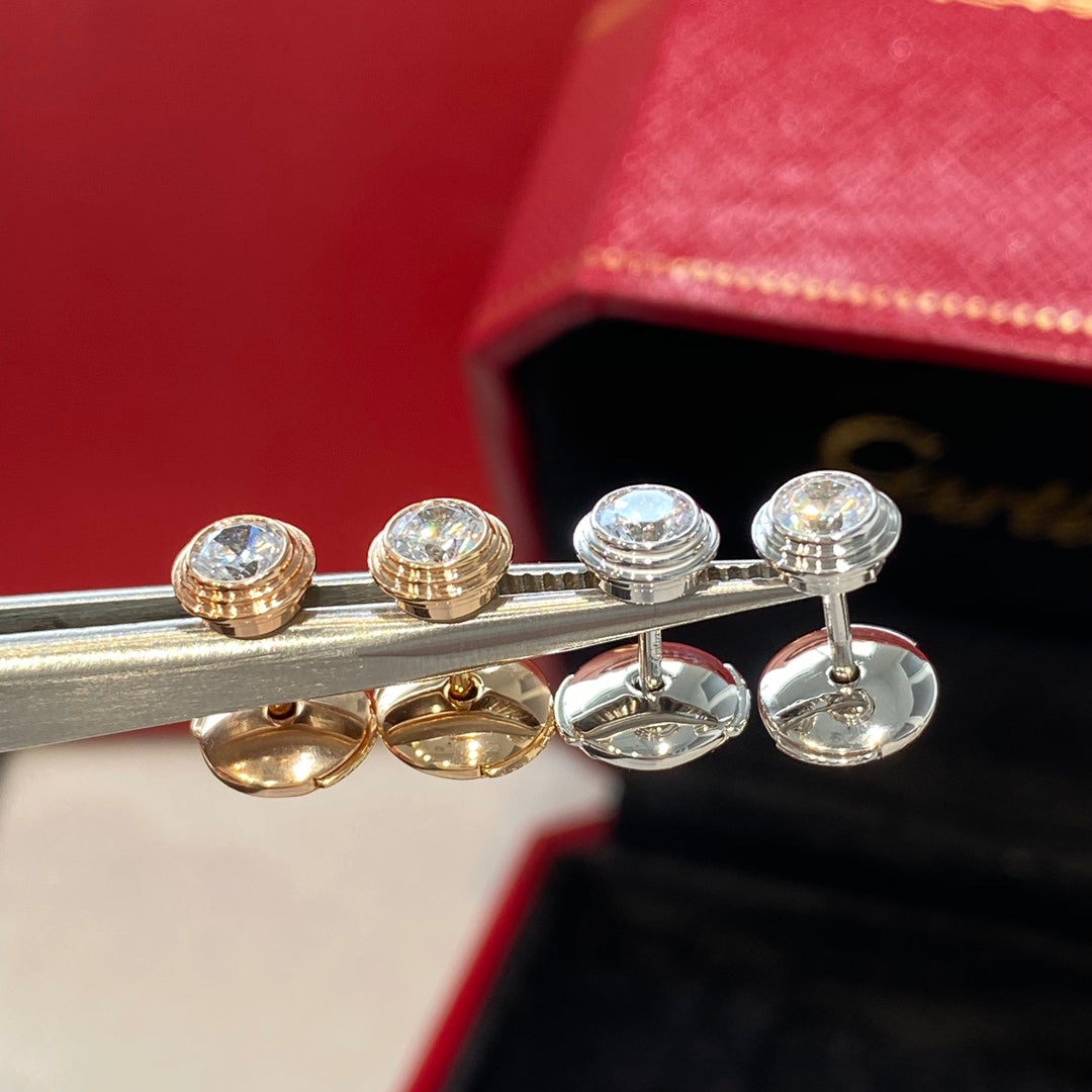 [NOBLE AURA]DAMOUR DIAMOND EARRINGS