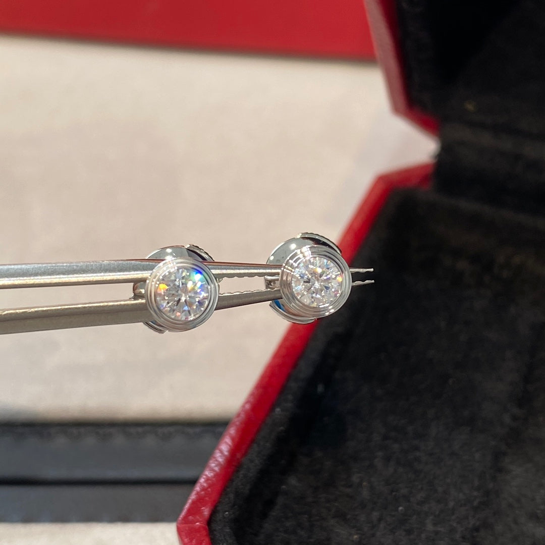 [NOBLE AURA]DAMOUR DIAMOND EARRINGS