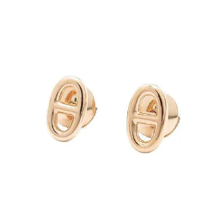 [NOBLE AURA]CHAINE SMALL EARRINGS GOLD AND SILVER