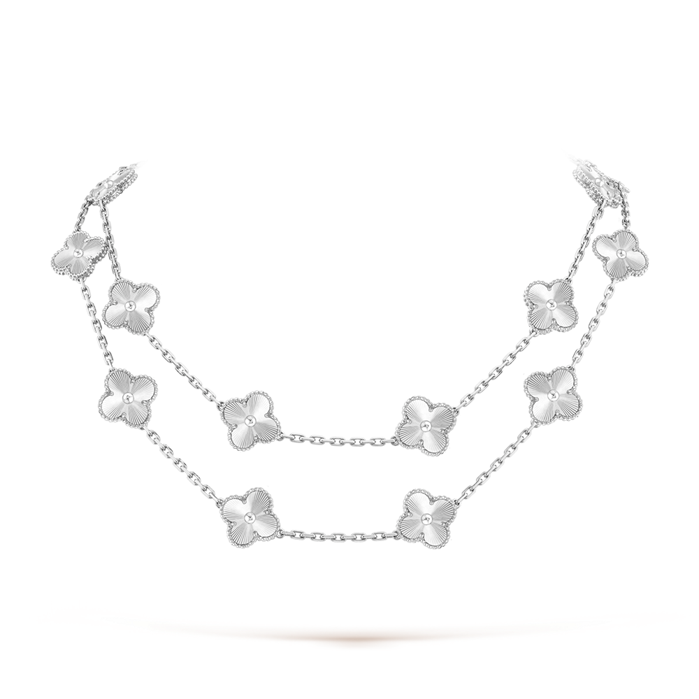 [NOBLE AURA]CLOVER 20 MOTIFS  LASER SILVER