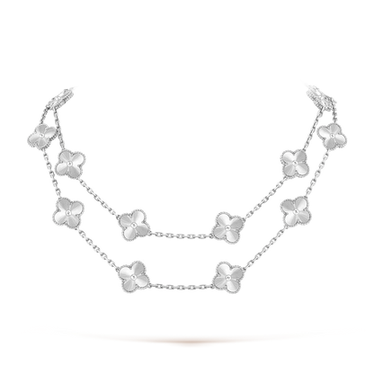 [NOBLE AURA]CLOVER 20 MOTIFS  LASER SILVER