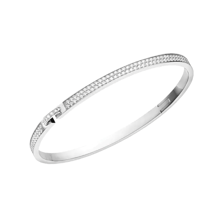 [NOBLE AURA]LIENS VIDENCE DIAMOND PAVED BRACELET