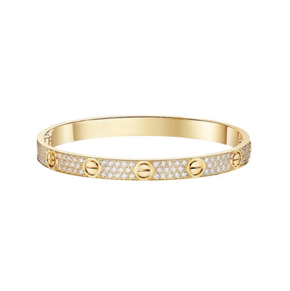 [NOBLE AURA]LOVE BRACELET 6.1MM DIAMOND-PAVED
