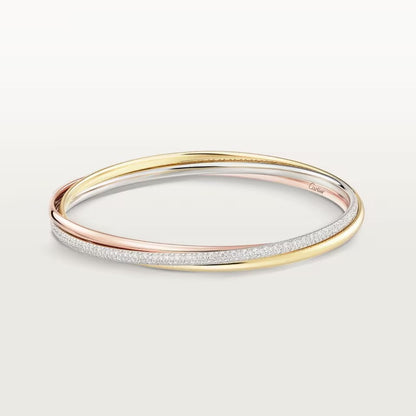 [NOBLE AURA] TRINITY 2.8MM SMALL BRACELET