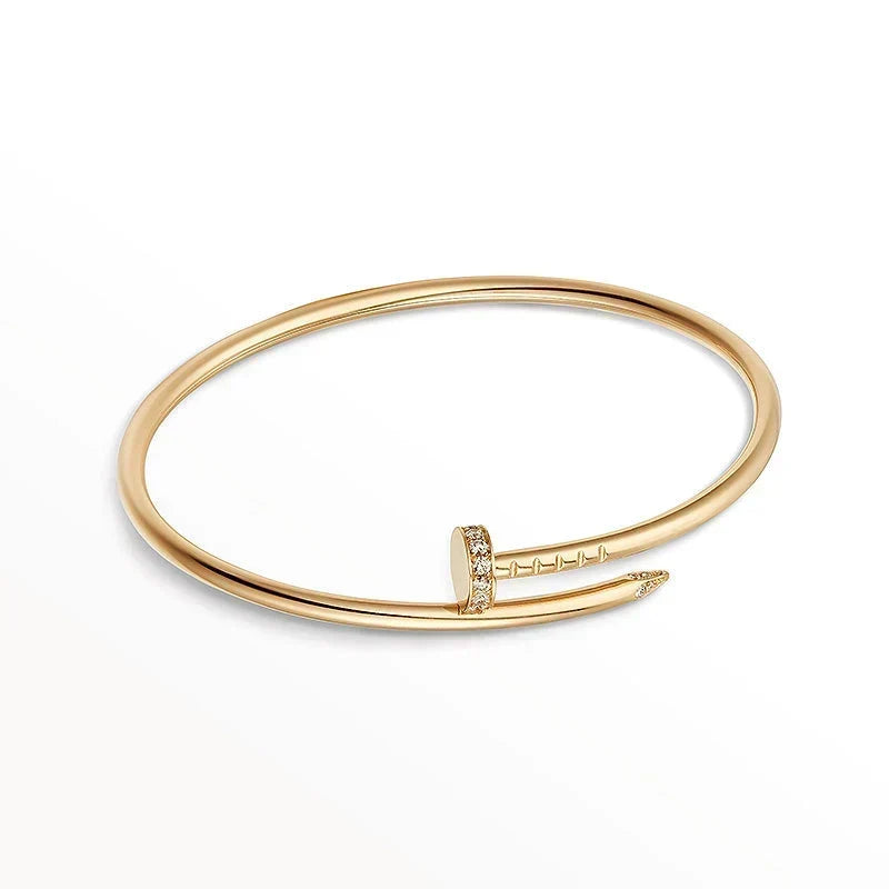 [NOBLE AURA] LOVE & JUSTE Baby Move Diamond Bracelet Stack Set
