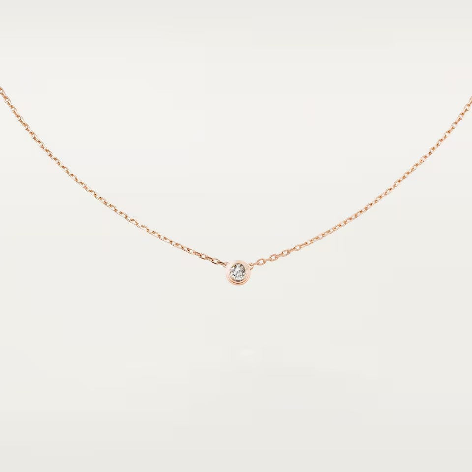[NOBLE AURA] DAMOUR DIAMOND NECKLACE