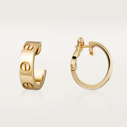 [NOBLE AURA] LOVE 5.5MM EARRINGS