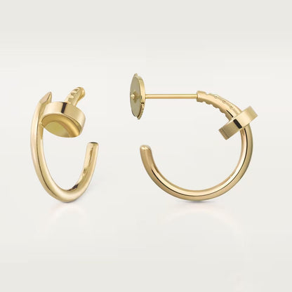 [NOBLE AURA] JUSTE NO DIAMOND SMALL EARRINGS