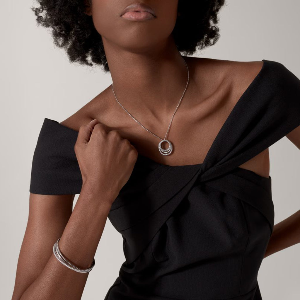 [NOBLE AURA] ETINCELLE  FULL DIAMOND NECKLACE