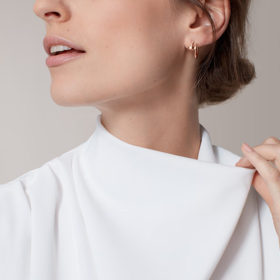 [NOBLE AURA] JUSTE NO DIAMOND SMALL EARRINGS
