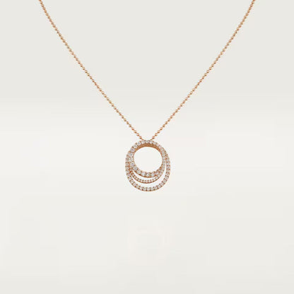 [NOBLE AURA] ETINCELLE  FULL DIAMOND NECKLACE