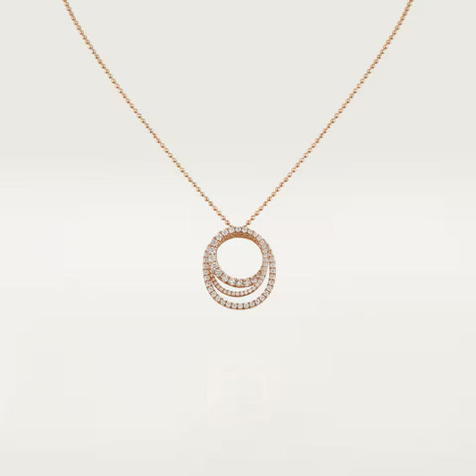 [NOBLE AURA] ETINCELLE  FULL DIAMOND NECKLACE