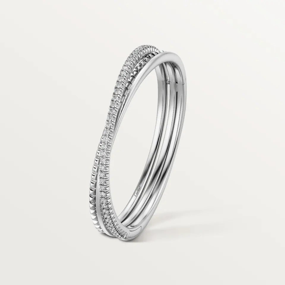[NOBLE AURA] ETINCELLE HALF-PAVED DIAMOND BRACELET