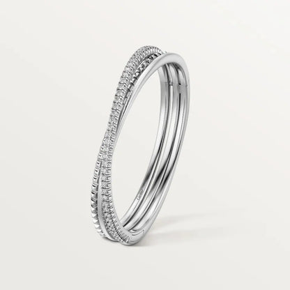 [NOBLE AURA] ETINCELLE HALF-PAVED DIAMOND BRACELET