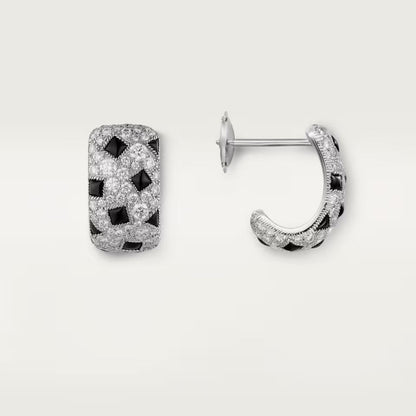 [NOBLE AURA] PANTHERE MINI FULL DIAMOND EARRINGS