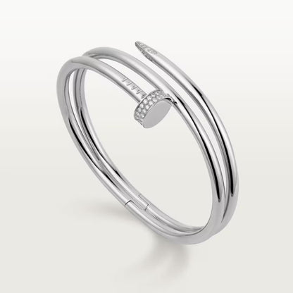 [NOBLE AURA] JUSTE BRACELET 3.5MM DOUBLE ROW DIAMOND