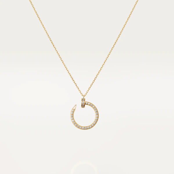 [NOBLE AURA]JUSTE NECKLACE GOLD DIAMONDS