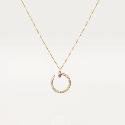 [NOBLE AURA]JUSTE NECKLACE GOLD DIAMONDS