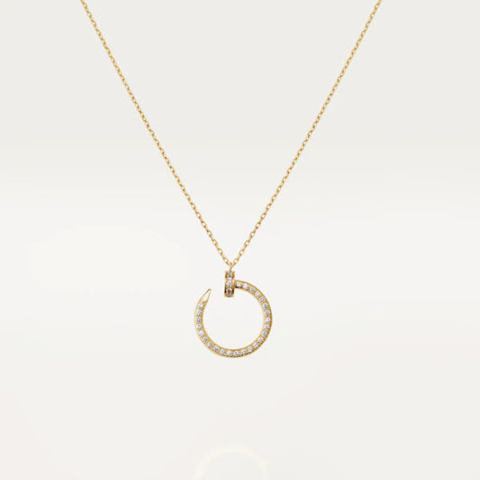 [NOBLE AURA]JUSTE NECKLACE GOLD DIAMONDS