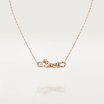 [NOBLE AURA] PANTHERE FULL DIAMOND NECKLACE