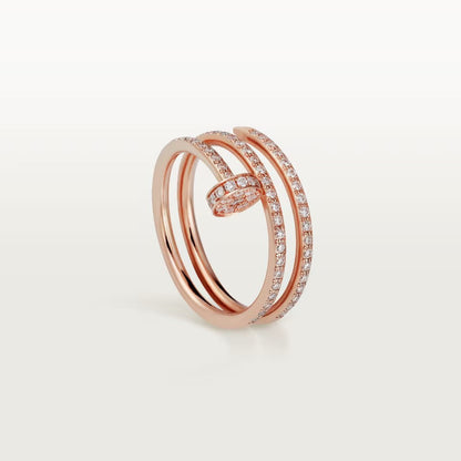 [NOBLE AURA] JUSTE RING 4.8MM FULL DIAMOND