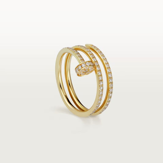 [NOBLE AURA] JUSTE RING 4.8MM FULL DIAMOND