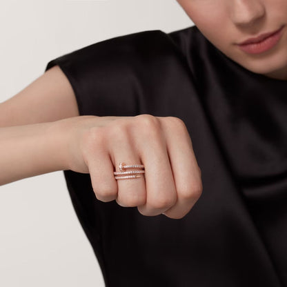 [NOBLE AURA] JUSTE RING 4.8MM FULL DIAMOND