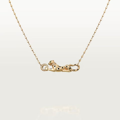[NOBLE AURA] PANTHERE FULL DIAMOND NECKLACE