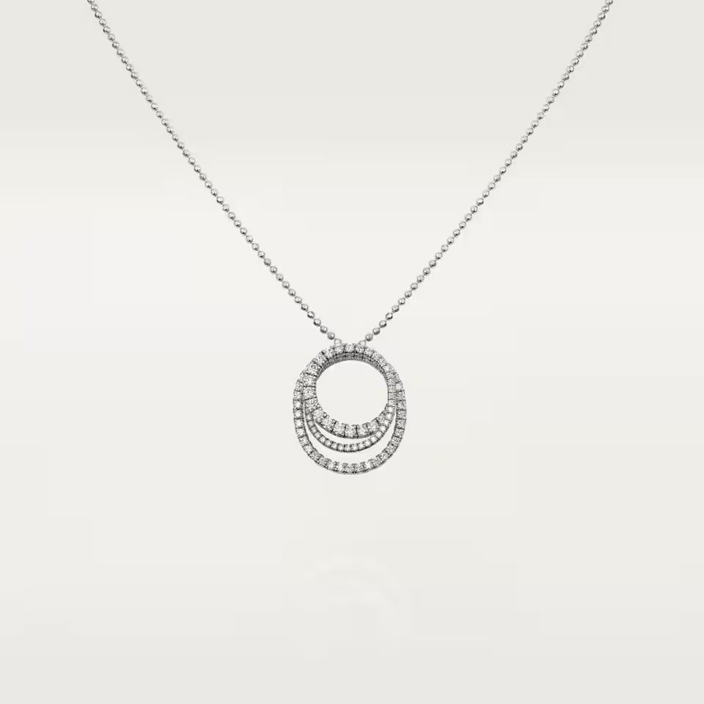 [NOBLE AURA] ETINCELLE  FULL DIAMOND NECKLACE