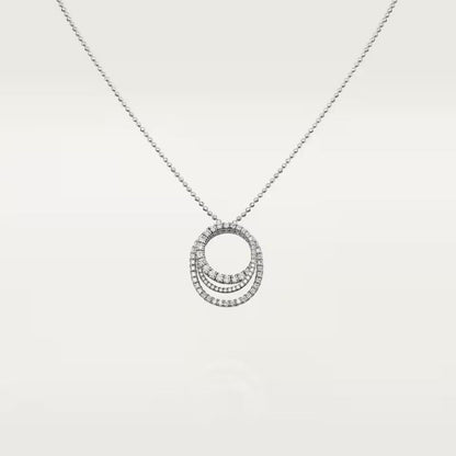 [NOBLE AURA] ETINCELLE  FULL DIAMOND NECKLACE