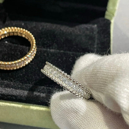 [NOBLE AURA]PERLEE DIAMOND ROSE GOLD RING