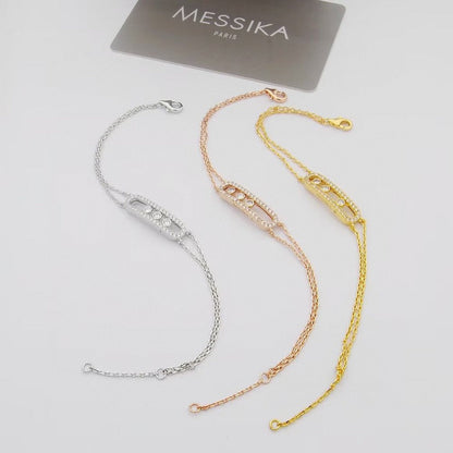 [NOBLE AURA] Move Classique pavé bracelet