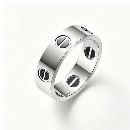 [NOBLE AURA] LOVE RING 5.5MM NO DIAMONDS  CERAMIC
