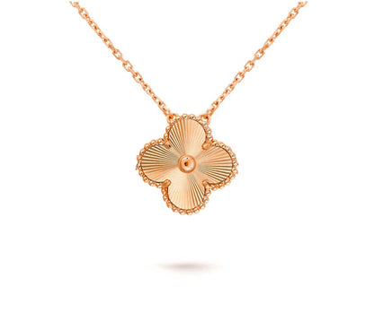 [NOBLE AURA]CLOVER 15MM SINGLE FLOWER NECKLACE COLLECTION
