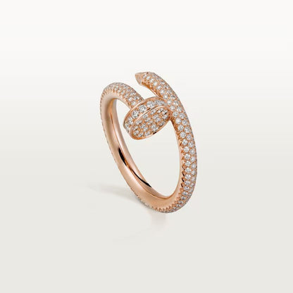 [NOBLE AURA] JUSTE RING 2.6MM FULL DIAMOND