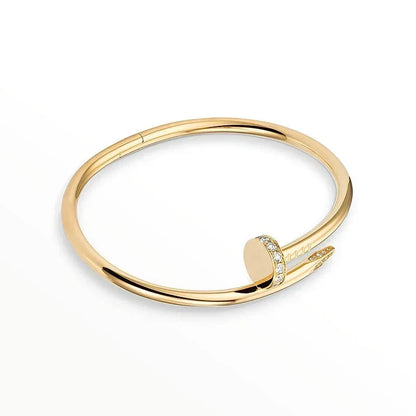 [NOBLE AURA] LOVE Classic & JUSTE Diamond Bracelet Stack Set