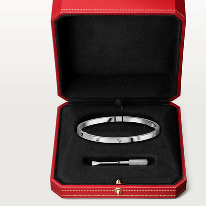 [NOBLE AURA]LOVE BRACELET 3.65MM 10 DIAMONDS