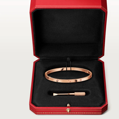 [NOBLE AURA]LOVE BRACELET 3.65MM 6 DIAMONDS