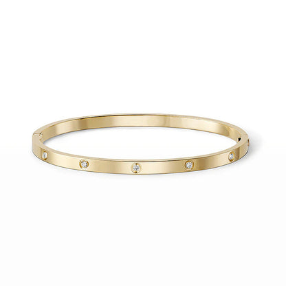 [NOBLE AURA]LOVE BRACELET 3.65MM 10 DIAMONDS