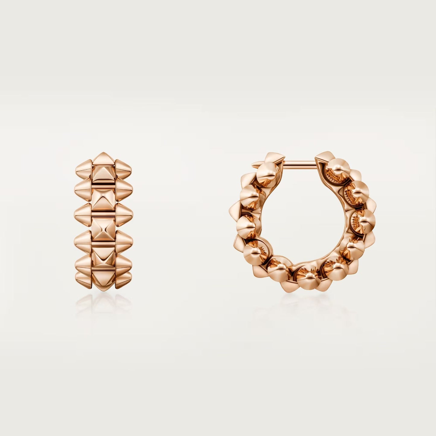 [NOBLE AURA] CLASH MINI HOOP EARRINGS